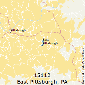 East_Pittsburgh,Pennsylvania County Map