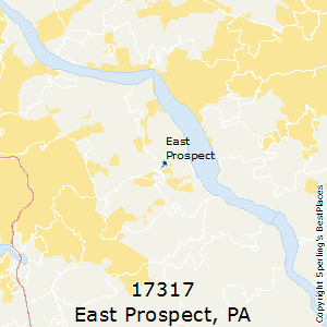East_Prospect,Pennsylvania County Map