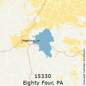 Eighty_Four,Pennsylvania County Map