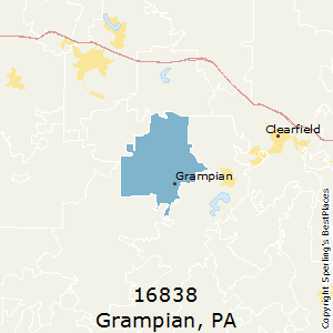 Grampian,Pennsylvania County Map
