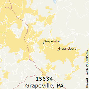 Grapeville,Pennsylvania County Map