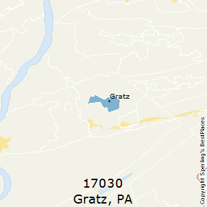Gratz,Pennsylvania County Map