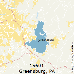 Greensburg Pa Zip Code Map Best Places To Live In Greensburg (Zip 15601), Pennsylvania