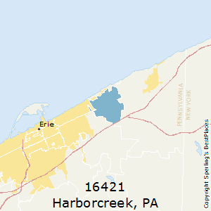 Harborcreek,Pennsylvania County Map