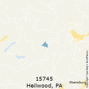 Heilwood,Pennsylvania County Map