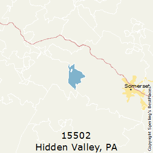 Hidden_Valley,Pennsylvania County Map