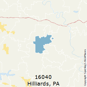 Hilliards (zip 16040), PA