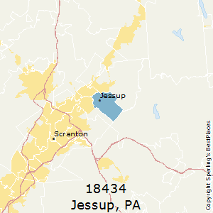 Jessup,Pennsylvania County Map