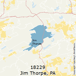 Jim_Thorpe,Pennsylvania County Map