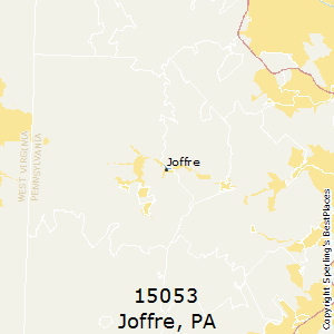 Joffre,Pennsylvania County Map