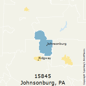 Johnsonburg,Pennsylvania County Map