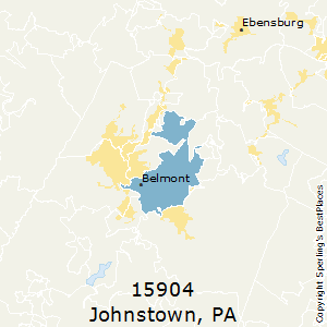 Johnstown,Pennsylvania County Map