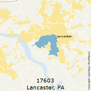map of surrounding lancaster pa