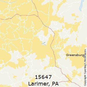 Larimer,Pennsylvania County Map