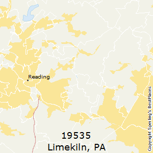 Limekiln,Pennsylvania County Map