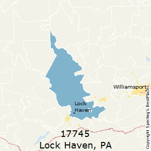 Lock_Haven,Pennsylvania County Map