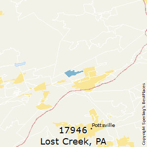Lost_Creek,Pennsylvania County Map