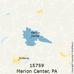Marion_Center,Pennsylvania County Map
