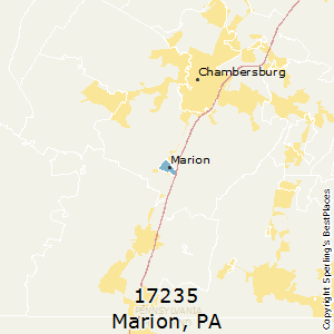 Marion,Pennsylvania County Map