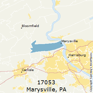 Marysville,Pennsylvania County Map