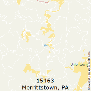 Merrittstown,Pennsylvania County Map