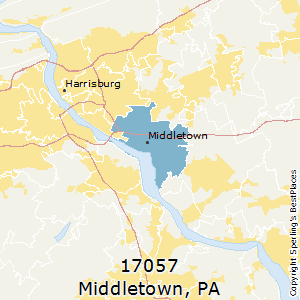 Middletown,Pennsylvania County Map