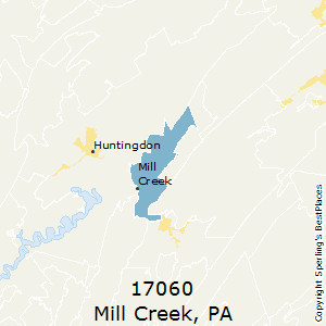 Mill_Creek,Pennsylvania County Map