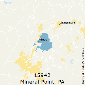 Mineral_Point,Pennsylvania County Map