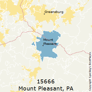 Mount_Pleasant,Pennsylvania County Map