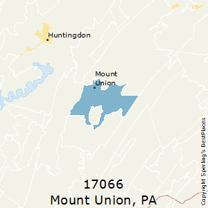Mount_Union,Pennsylvania County Map