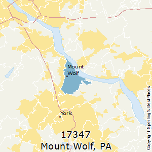 Mount_Wolf,Pennsylvania County Map