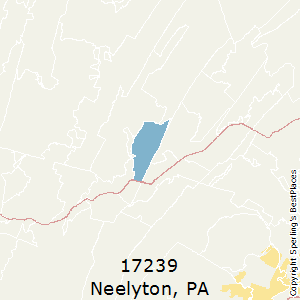Neelyton,Pennsylvania County Map