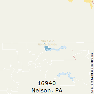 Nelson,Pennsylvania County Map