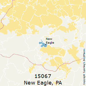 New_Eagle,Pennsylvania County Map