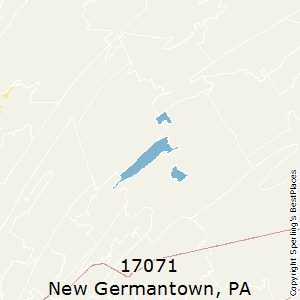 New_Germantown,Pennsylvania County Map
