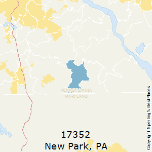New_Park,Pennsylvania County Map