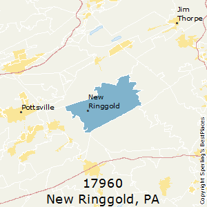 New_Ringgold,Pennsylvania County Map