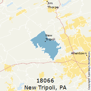 New_Tripoli,Pennsylvania County Map
