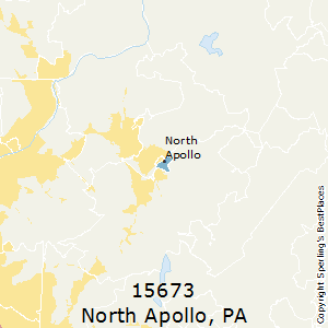 North_Apollo,Pennsylvania County Map
