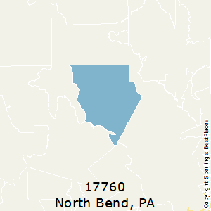 North_Bend,Pennsylvania County Map