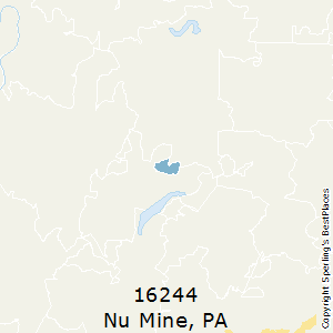 Nu_Mine,Pennsylvania County Map