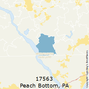 Peach_Bottom,Pennsylvania County Map