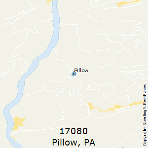 Pillow,Pennsylvania County Map