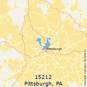 Pittsburgh,Pennsylvania County Map