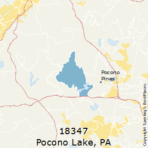 Pocono_Lake,Pennsylvania County Map