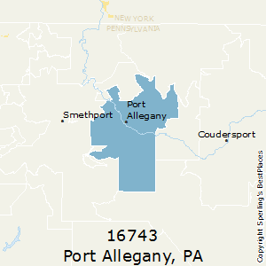 Port_Allegany,Pennsylvania County Map