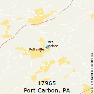 Port_Carbon,Pennsylvania County Map