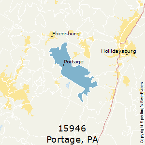 Portage,Pennsylvania County Map