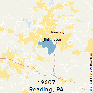 Reading,Pennsylvania County Map