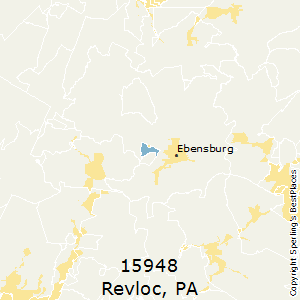 Revloc,Pennsylvania County Map